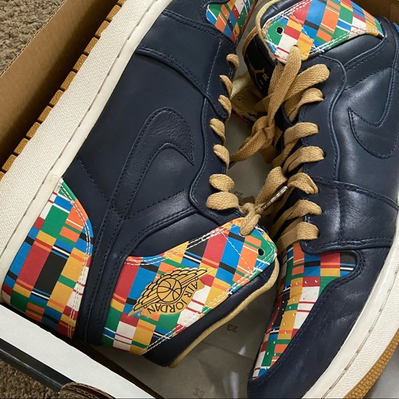 Nike 1 Retro High Air Jordan (RTTG) Multicolor - Picture 14 of 16